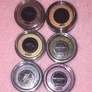 Lot (6) Of Makeup Geek Pigments